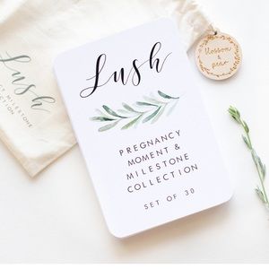 Pregnancy Milestone Cards